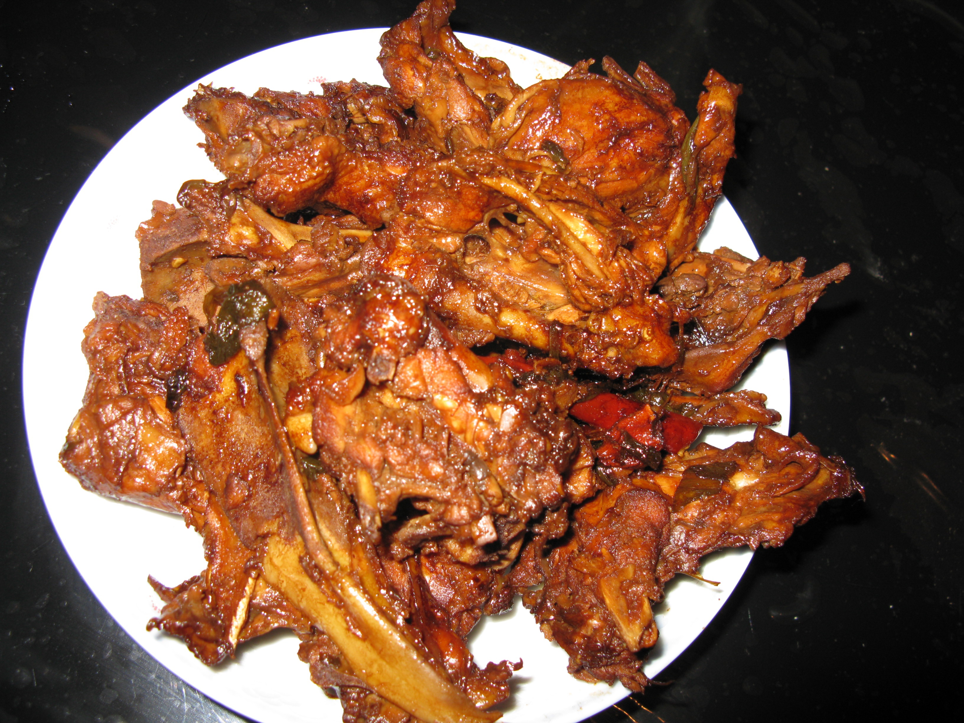 冰糖酱香鸡