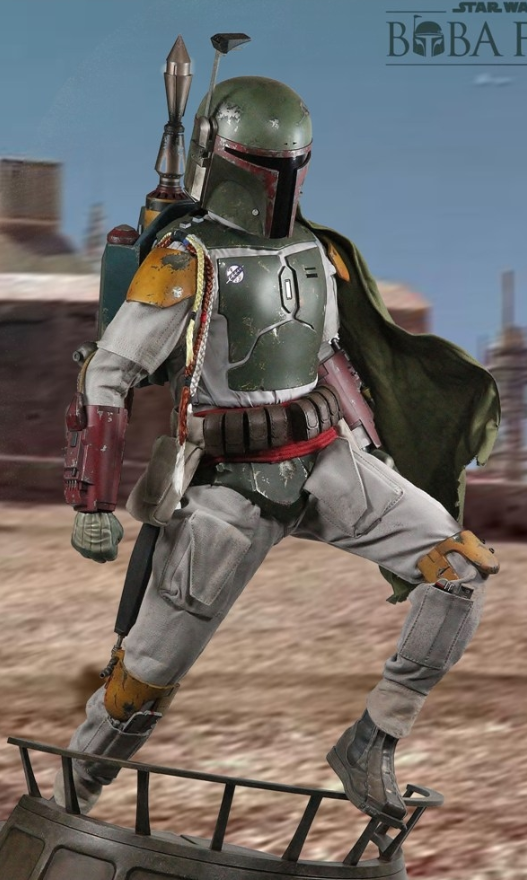 橙默是柑:hottoys《星球大战6:绝地归来》1/4 赏金猎人波巴