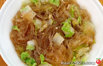 粉丝炒白菜