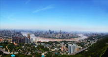 渝中半岛全景