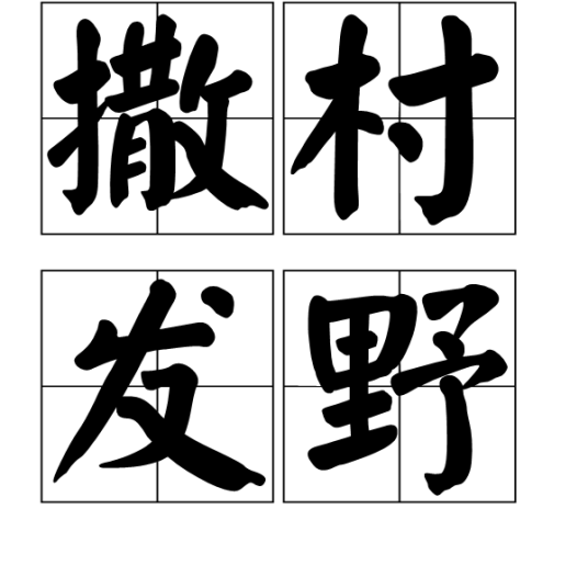 撒村发野_百度百科