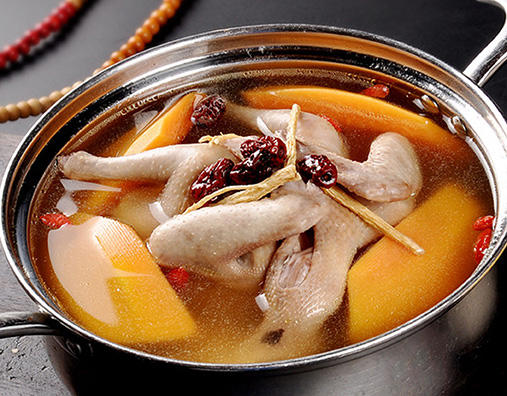 芦荟木瓜煲鸡汤