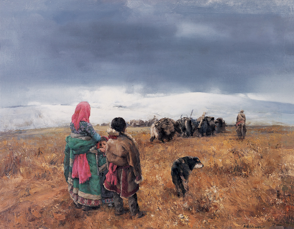  p data-id="gnaub5jotq">杨克山(1944.4—)擅长油画,水粉画.