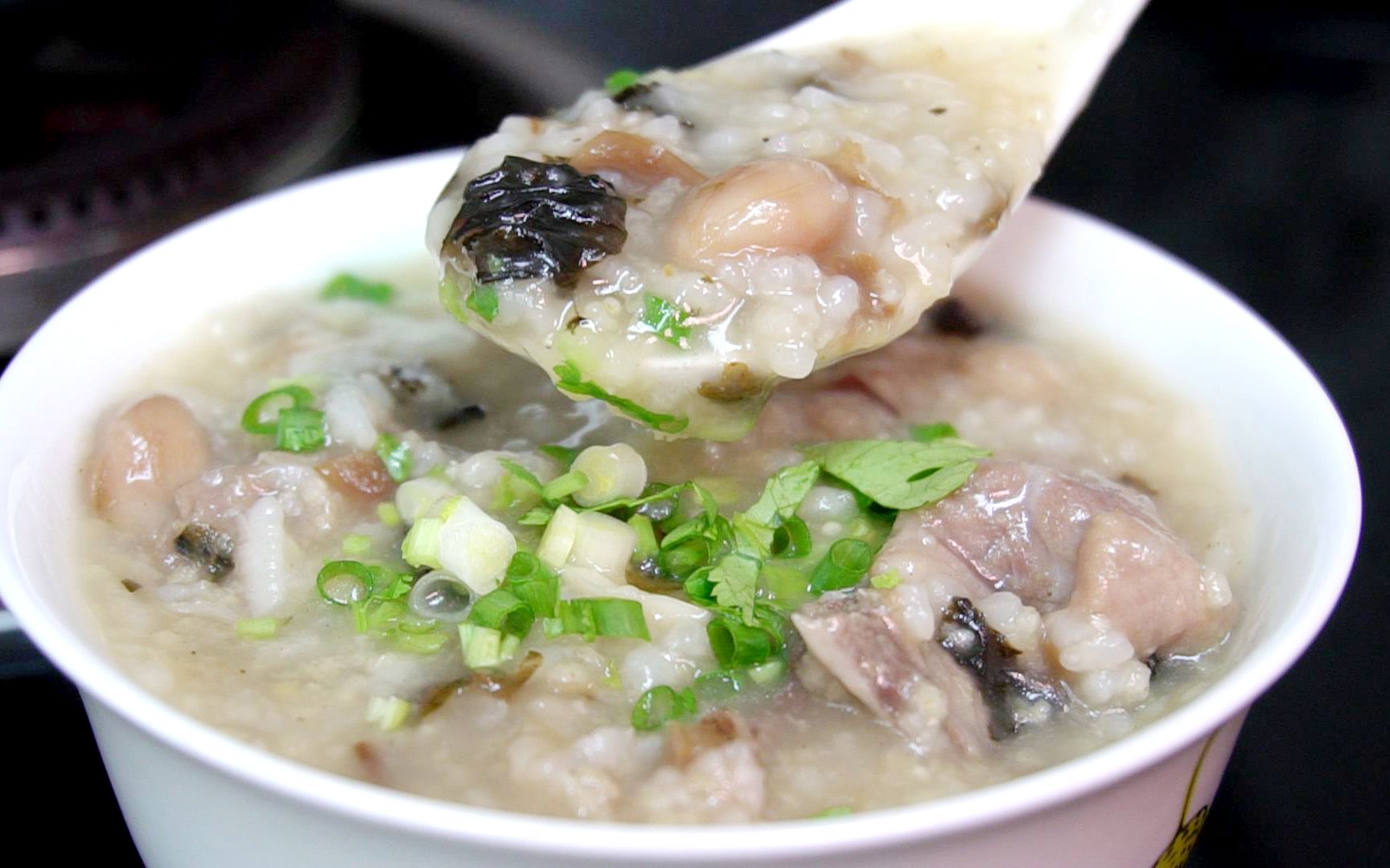 咸骨粥