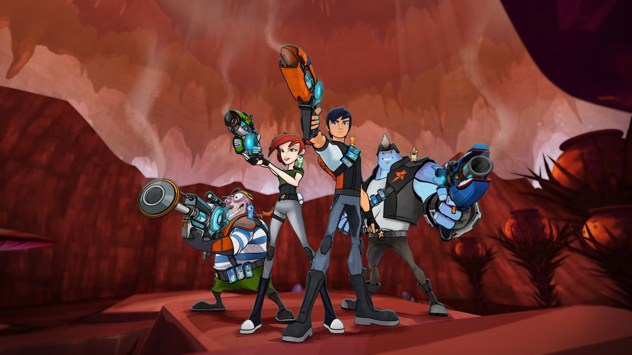  p>斯拉格精灵(slugterra) 是一部集科幻,喜剧,探险题材为一体的少年