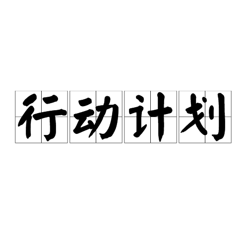 行动计划