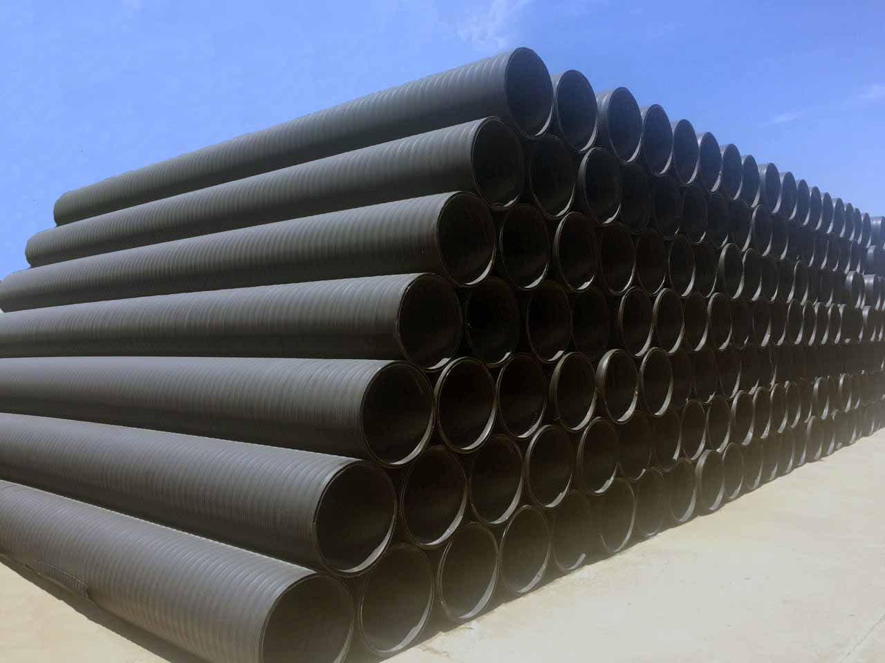 双平壁钢塑复合排水管