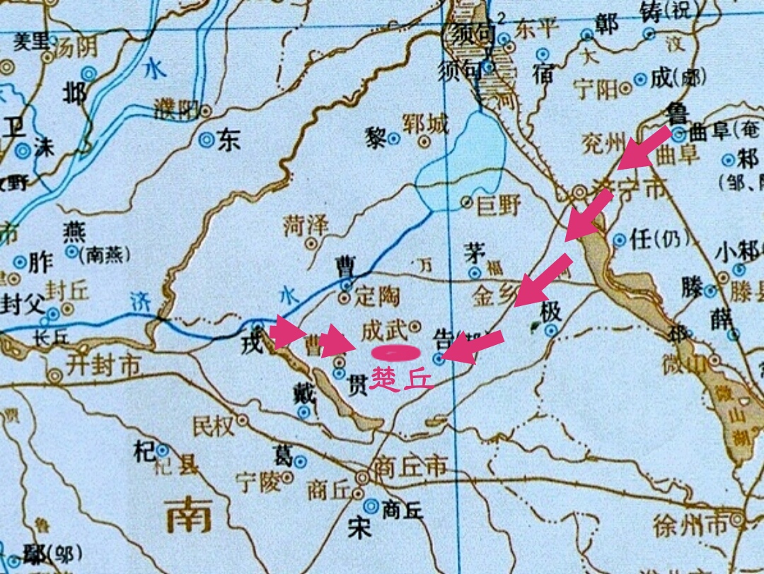 "戎国入侵鲁国,战于曹,宋边界楚丘,戎人败退济西. /p>
