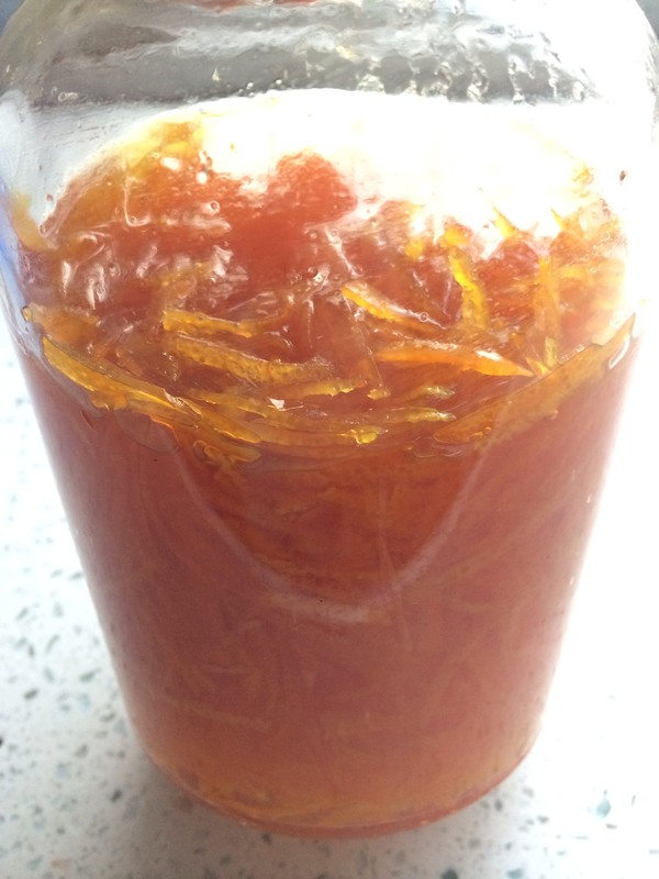 废物变美食之橙皮果酱