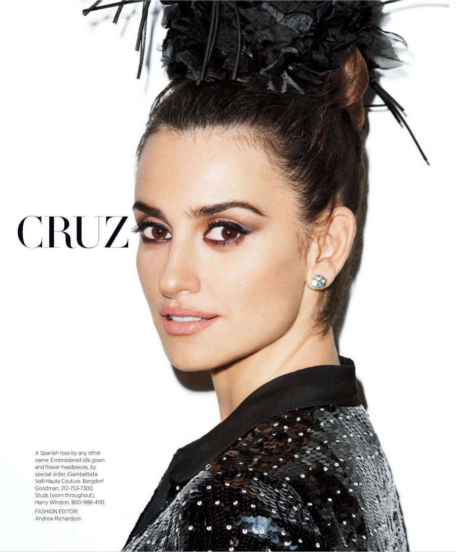  p>佩内洛普·克鲁兹(penélope cruz),1974年4月28日出生于西班牙