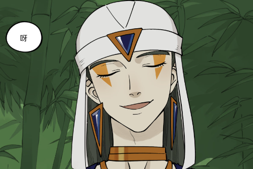 那伽,是罗小黑战记番外漫画《蓝溪镇》中