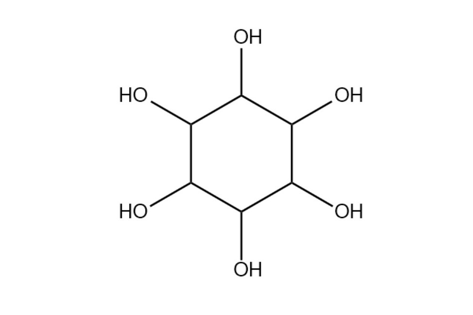  p>肌醇,又名环己六醇,是广泛分布在动物和植物体内,是动物,微生物的