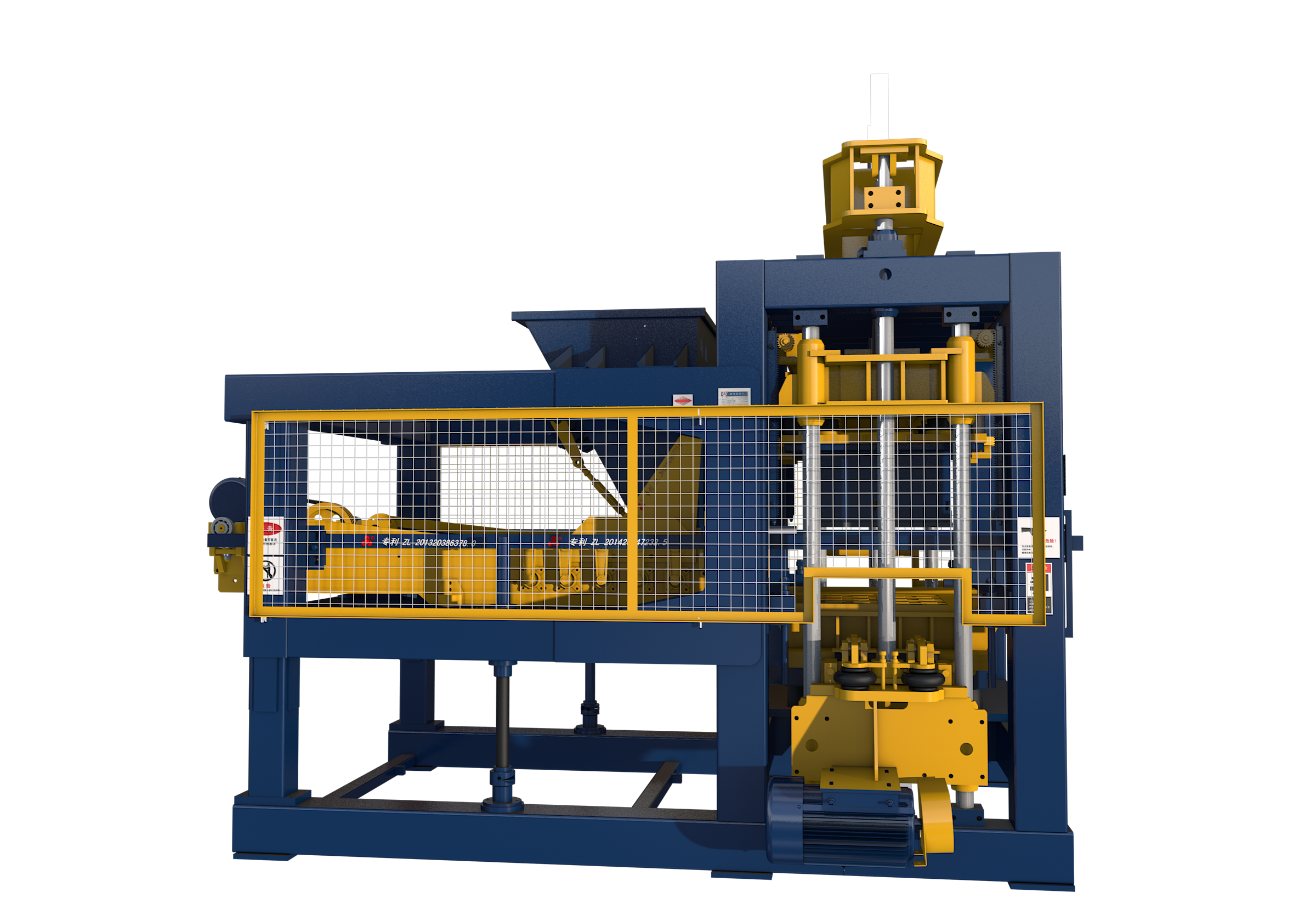 上压式液压砖机