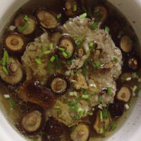 香菇肉饼汤