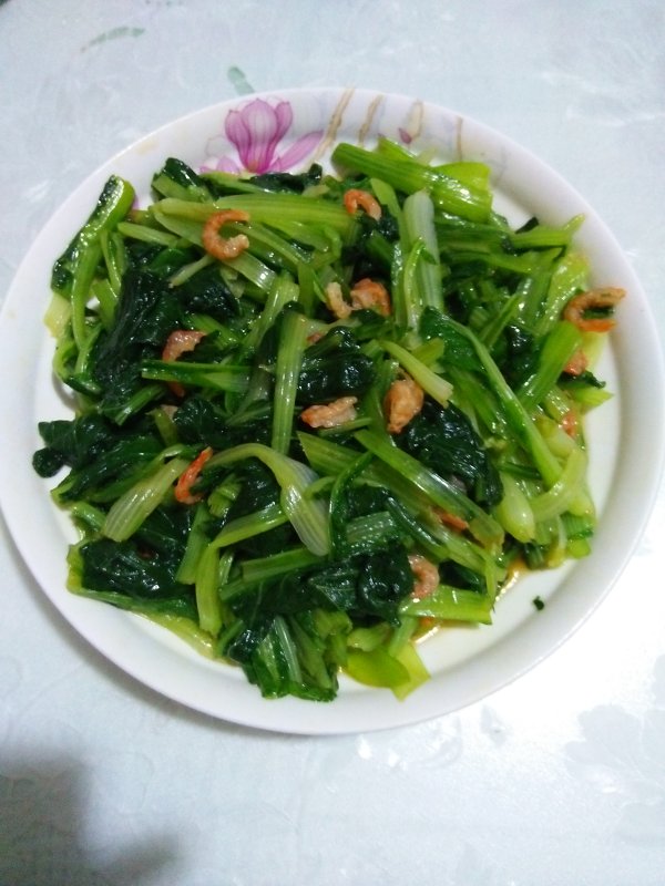 素肉燥拌小白菜