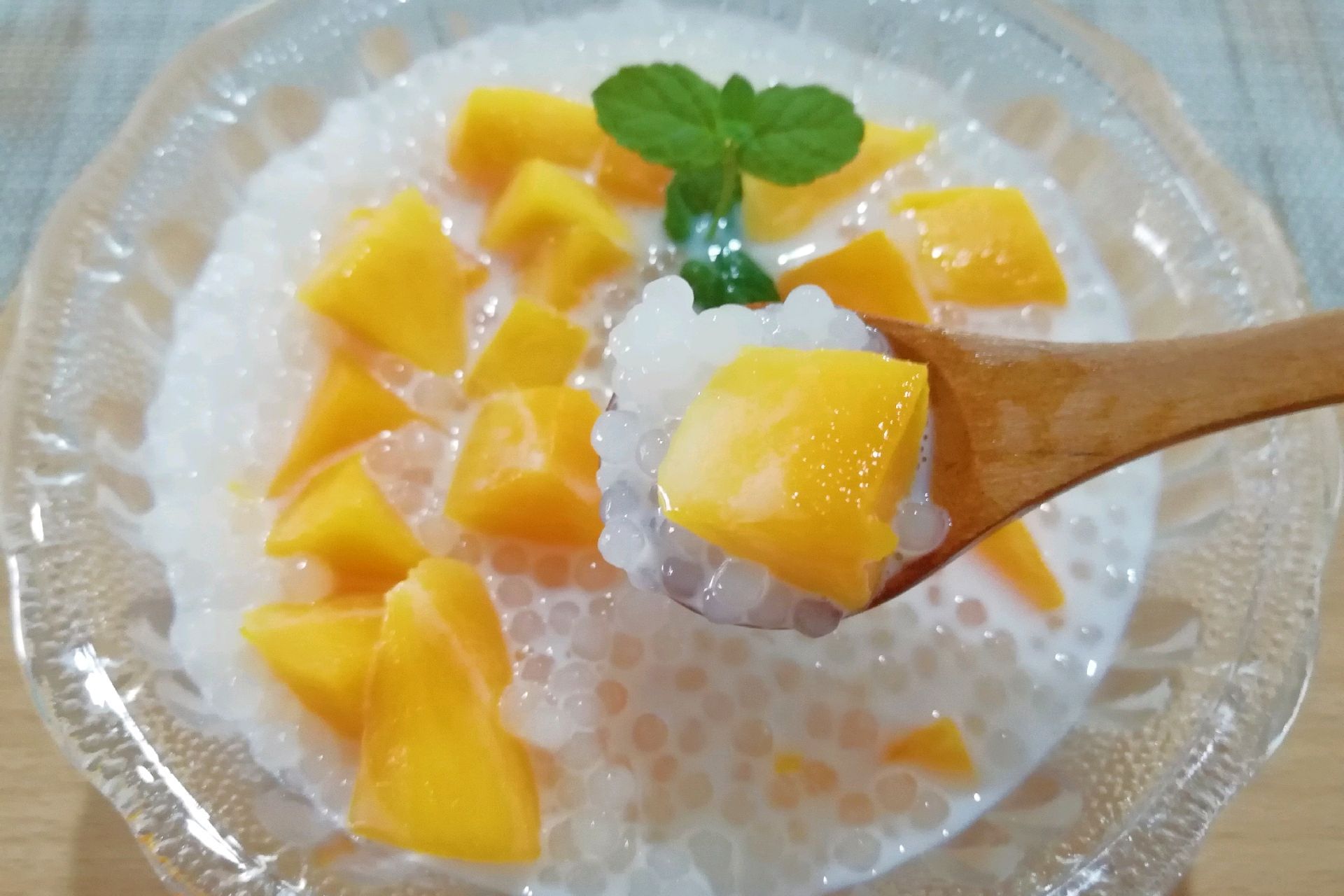 椰汁西米露果冻