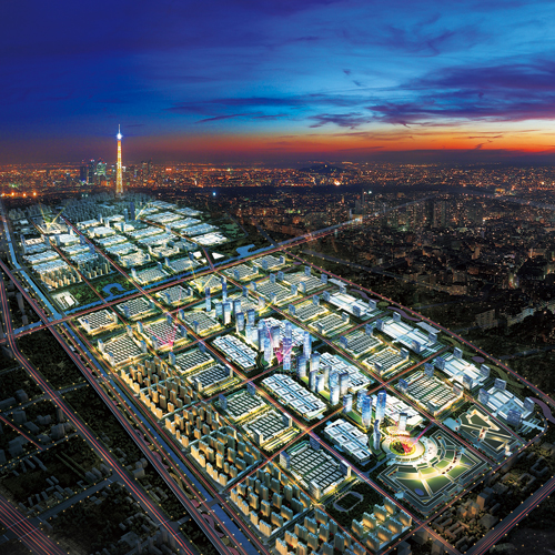 乐城项目位于石家庄市长安区西兆通镇,毗邻正定新区