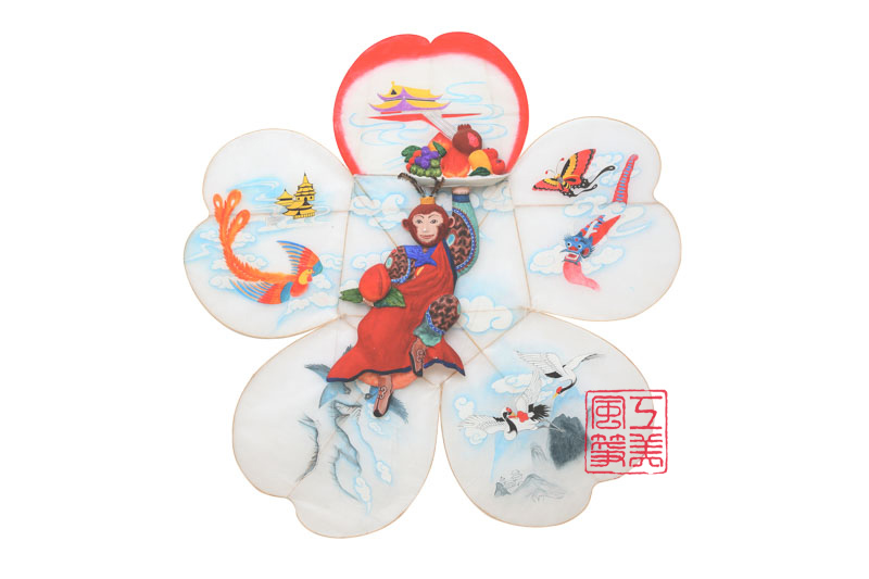  p>立体风筝是一种中国传统风筝,也叫筒子类风筝,桶形风筝,骨架通常为