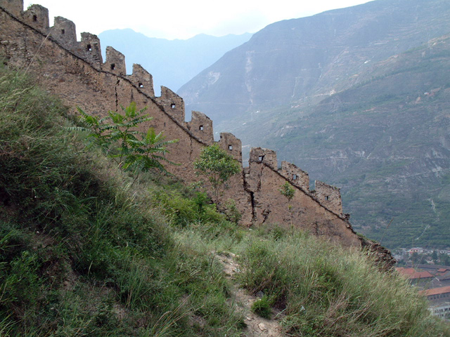 茂县叠溪古城遗址