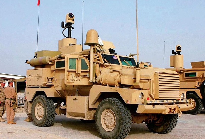  p>防地雷反伏击车,一种为士兵提供抵御 a href="#" data-lemmaid="