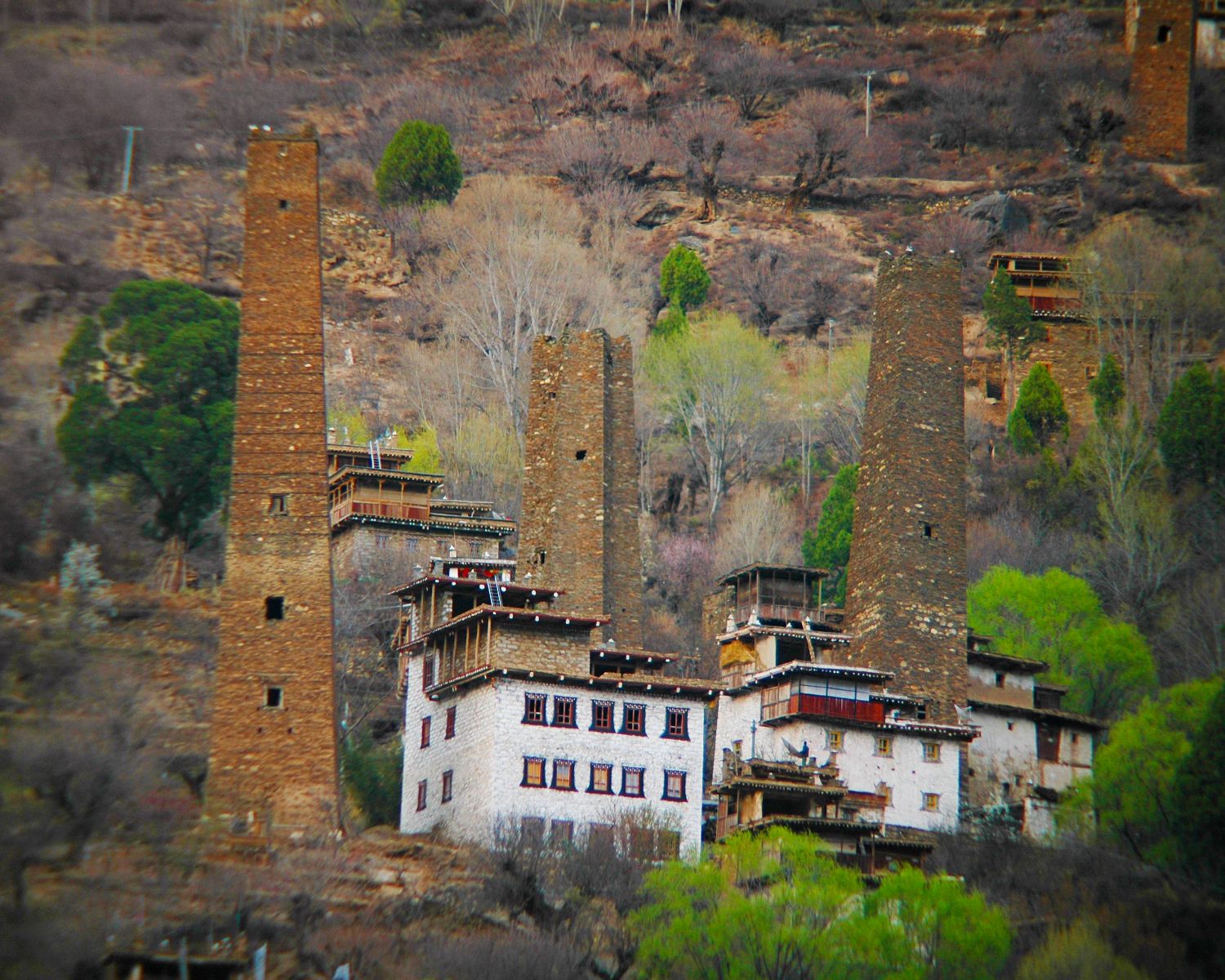  p>丹巴碉楼( dān bā diāo lóu),主要集中在四川省 a target="