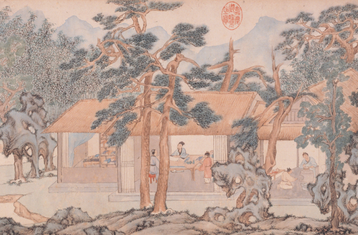 明文徵明真赏斋图卷