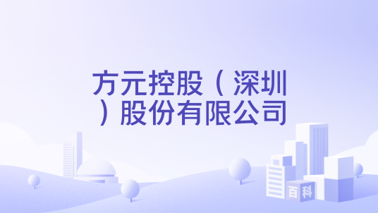 方元控股（深圳）股份有限公司_百度百科