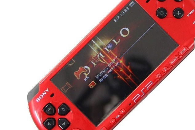 索尼索尼psp-3000 红黑双色限量版