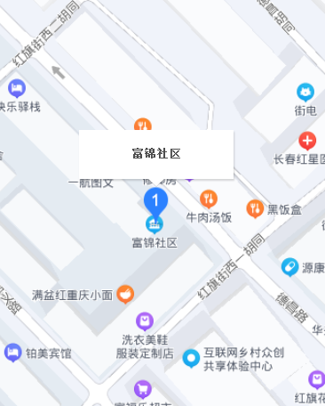  p>富锦社区位于长春市朝阳区朝阳区,共计房屋39户. /p>