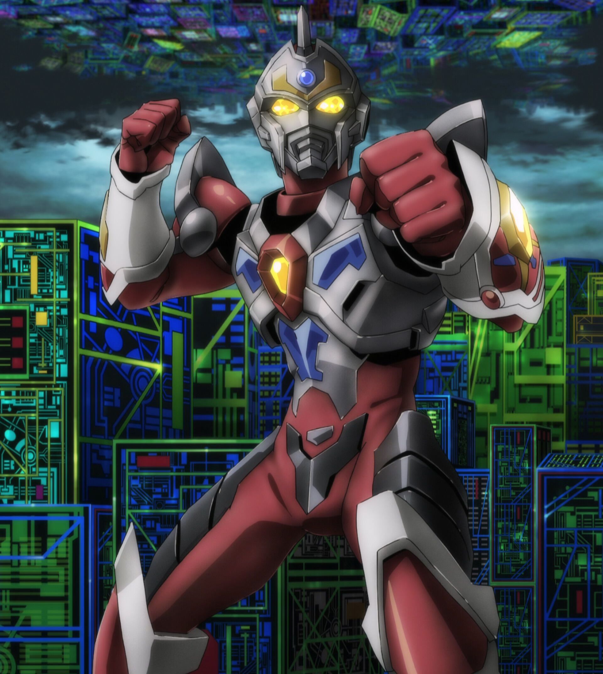 data-id="gnbq0m66ti">电光超人古立特(电光超人グリッドマン)是特摄