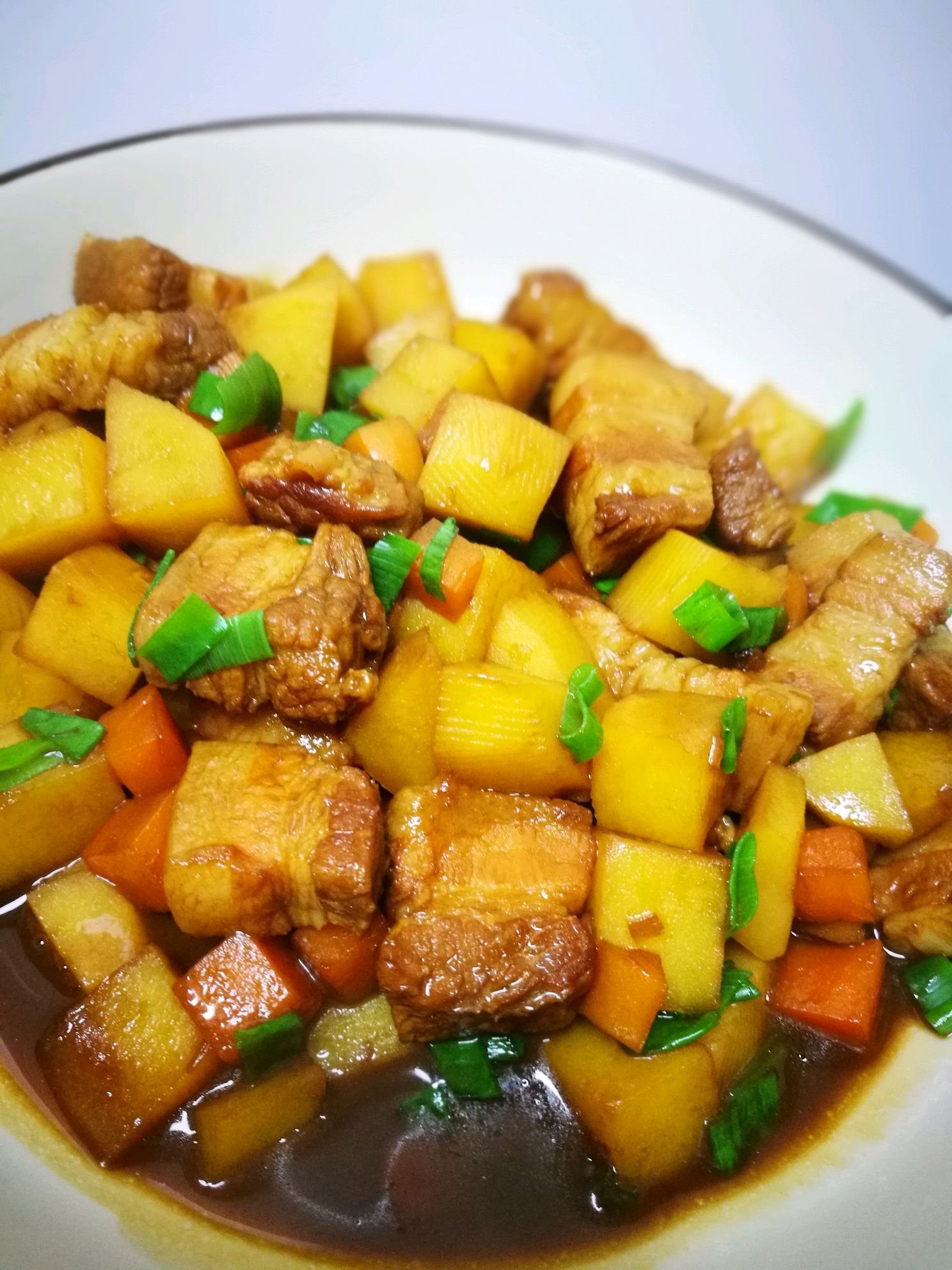 红烧土豆猪肉