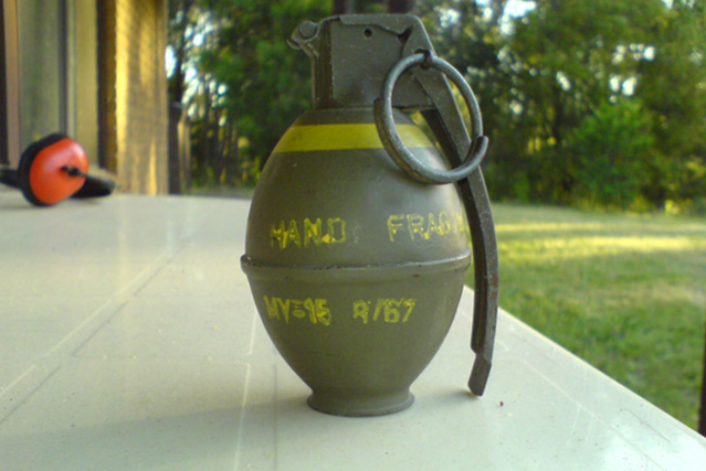 美国m26式系列手榴弹