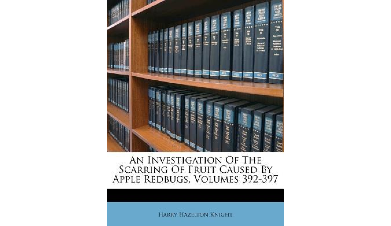 an investigation of the scarring of fruit caused by apple red