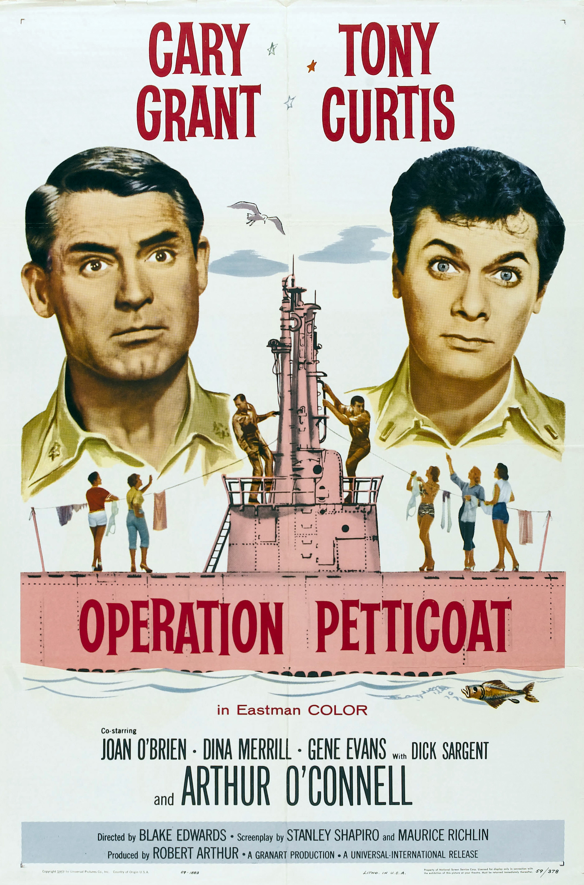 粉红色潜艇operationpetticoat(1959)