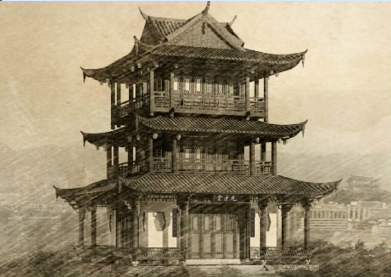 《甘泉寺》坐落于 a target="_blank" href="/item/福州/165311" data