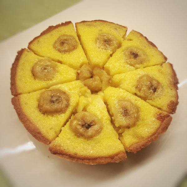  p data-id="gn7h3jtvj2">焦糖香蕉派是一道家常菜肴,将黄油,面粉