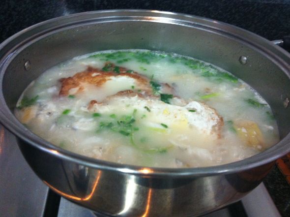 元西豆腐鱼片汤