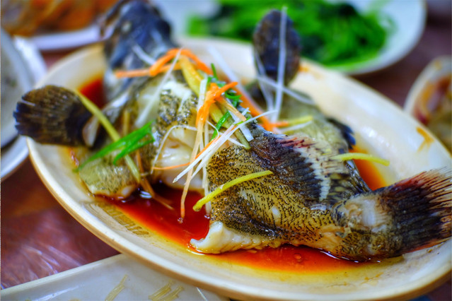 清蒸斑鱼