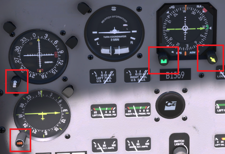 液晶飞行仪表面板