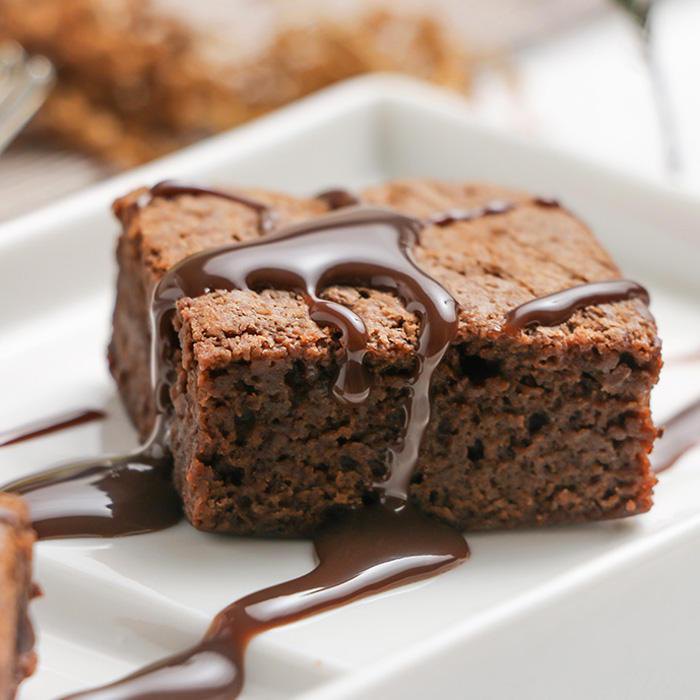 椰丝巧克力布朗尼蛋糕