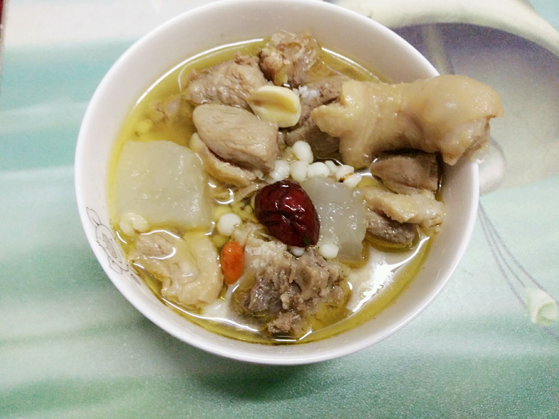冬瓜薏米煲番鸭