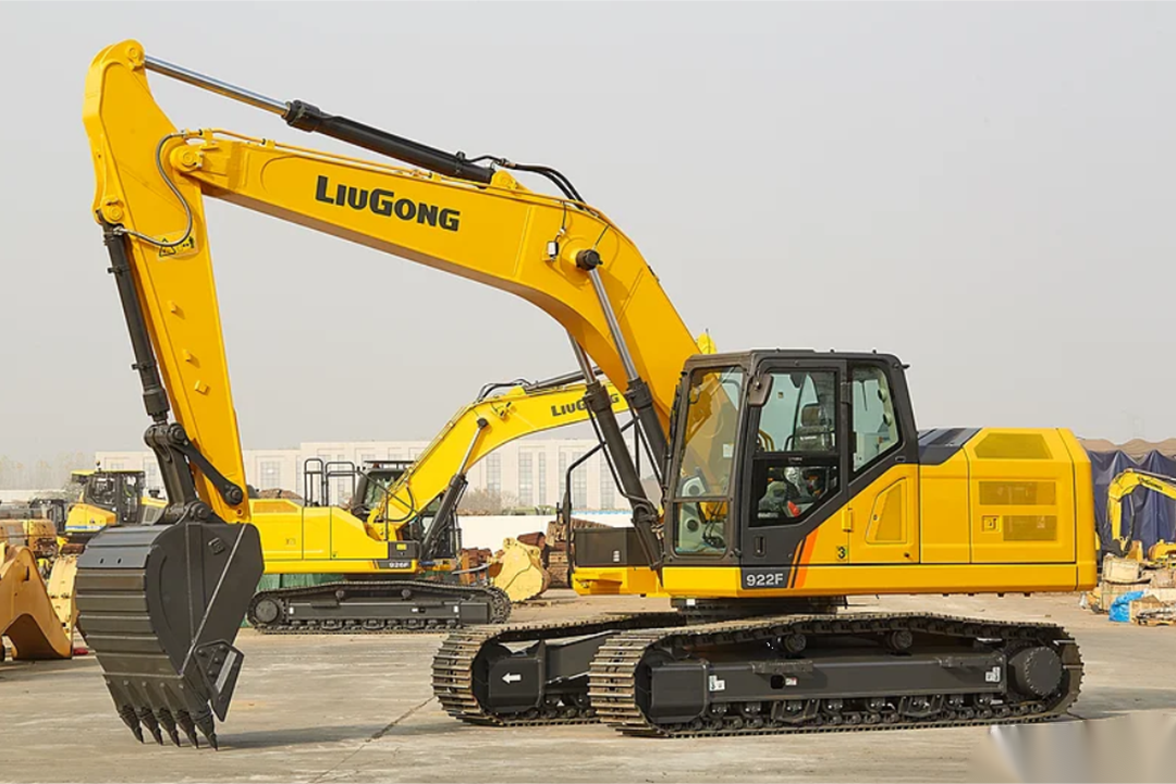  p>922f挖掘机,是广西柳工发布的一款"无人驾驶工程机械".