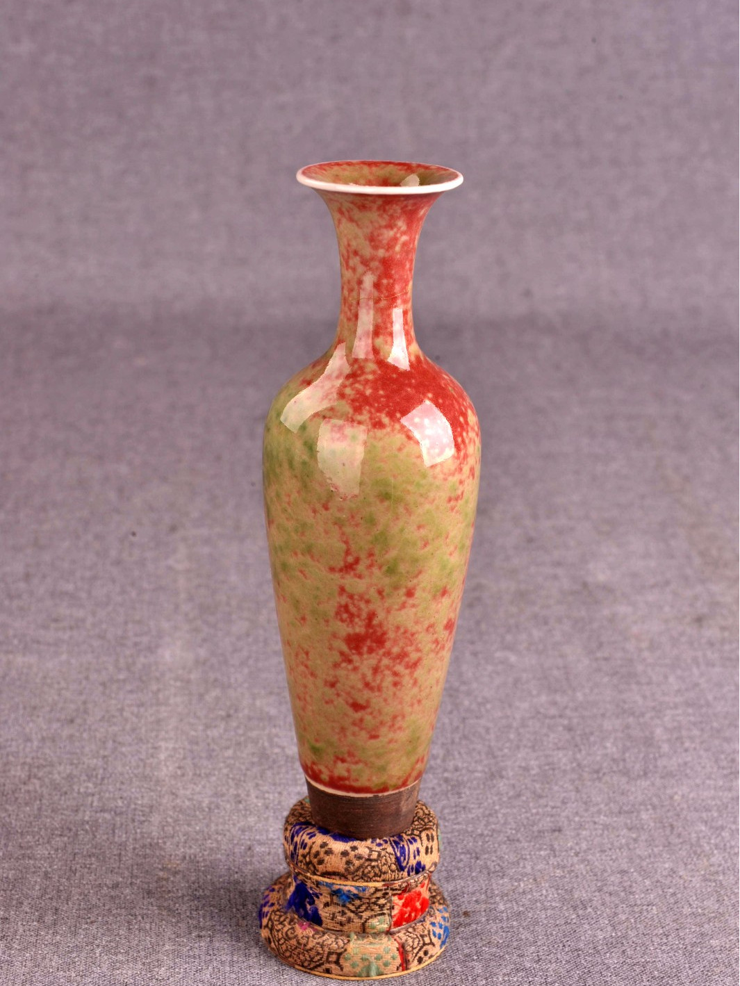 清康熙美人醉柳叶瓶