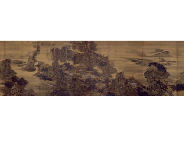 《阿房宫图》是清代画家袁耀创作的一幅中国