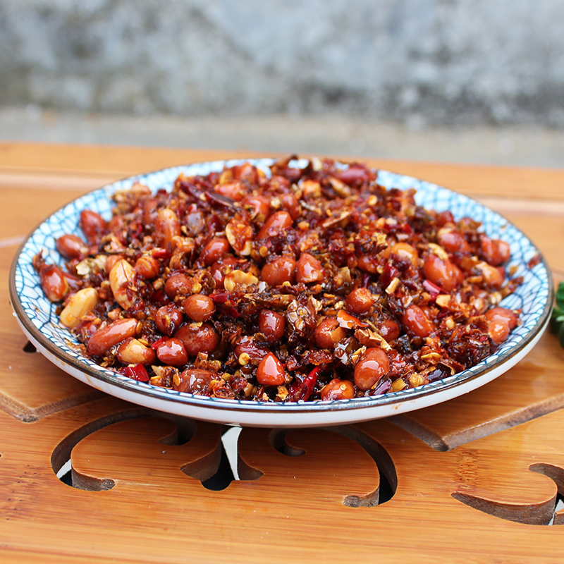 芝麻花生辣椒酱