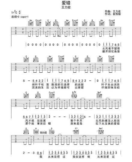爱错（2004年王力宏演唱的流行摇滚歌曲）_百度百科