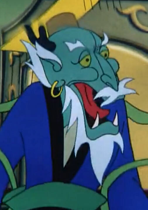 《哪吒闹海》中的角色,东海的龙王,在哪吒七岁,天旱地裂,东海龙王滴水