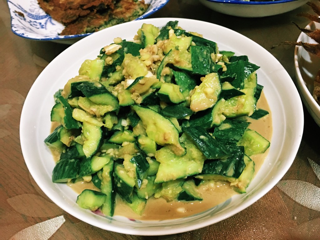 芝麻酱凉拌黄瓜