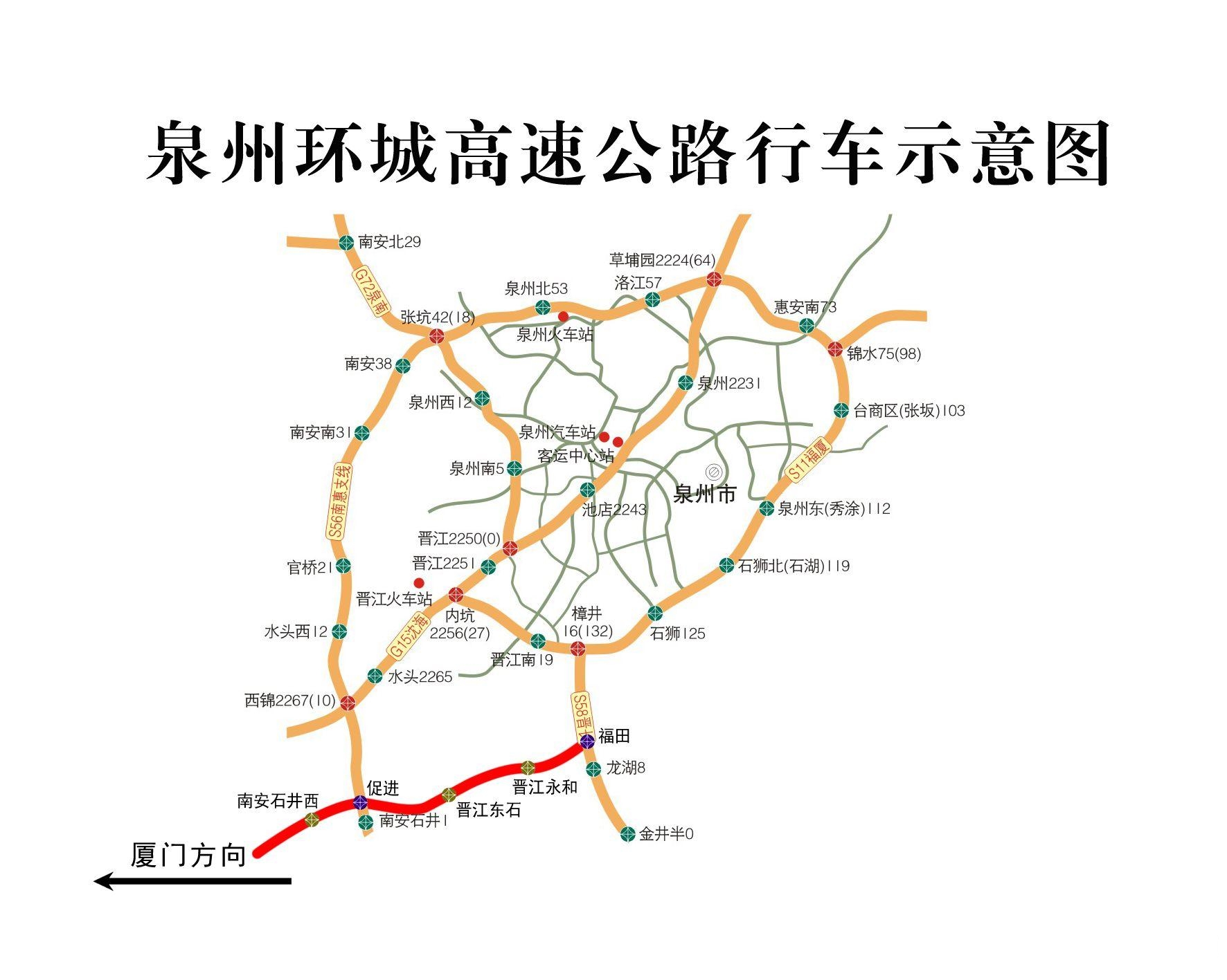 泉州-厦门-漳州城市联盟高速公路