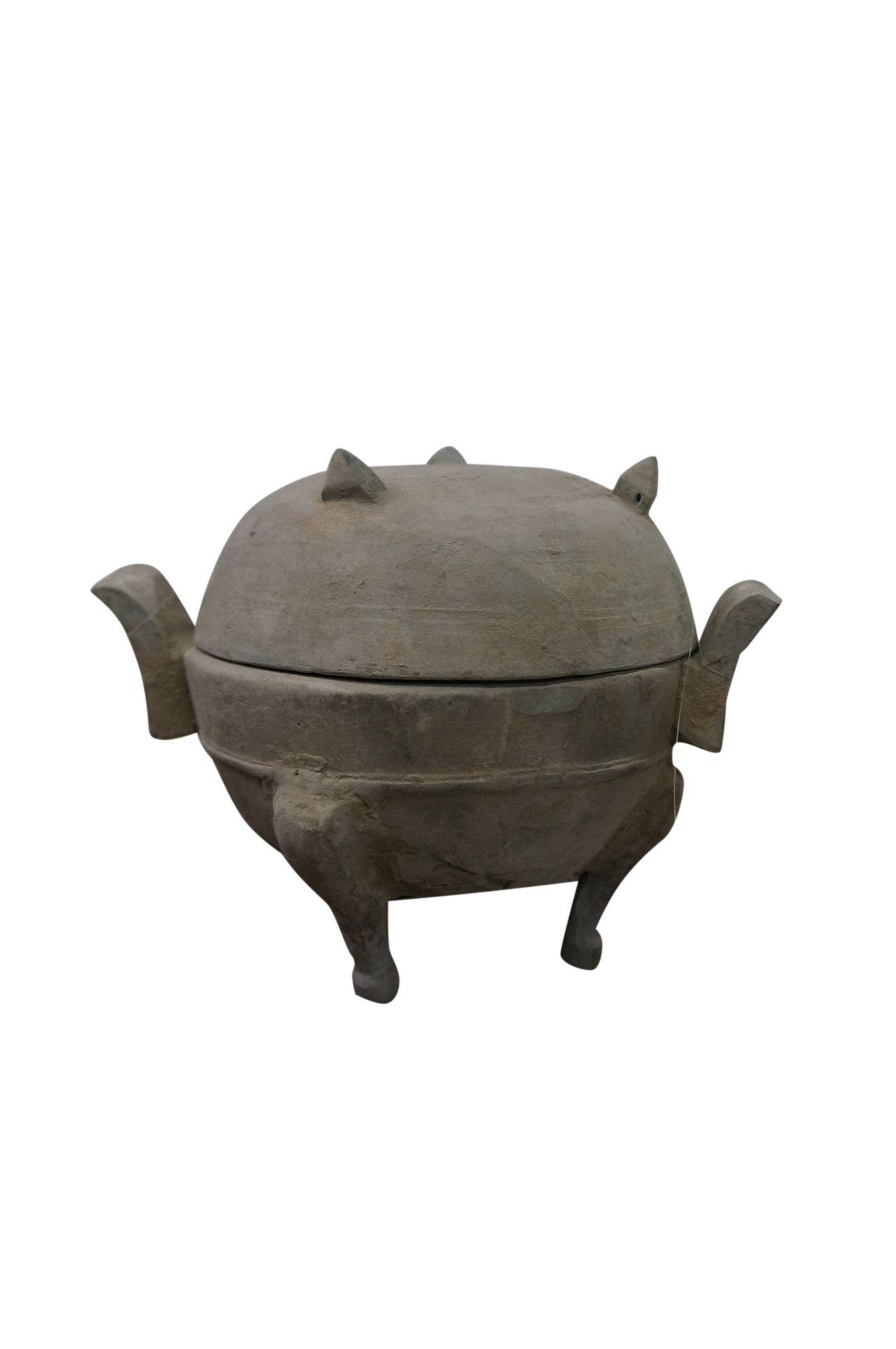  p>此展品为汉代文物.泥质灰陶.